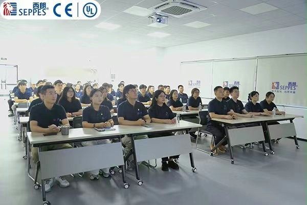 西朗门业董事长杨元嘉带领全体员工观看阅兵仪式 西朗门业董事长杨元嘉带领全体员工观看阅兵仪式