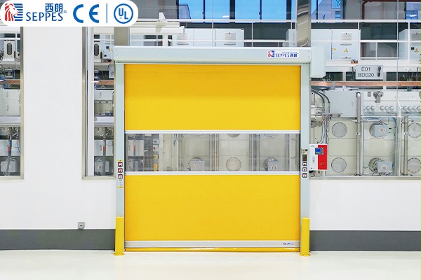 自动复位快速门